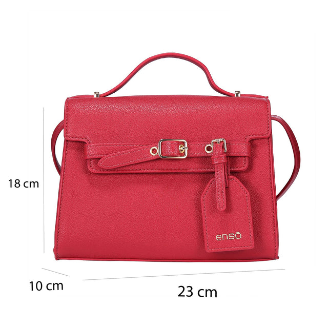 Bolsa Satchel Enso Mujer EB2541112STR Rojo