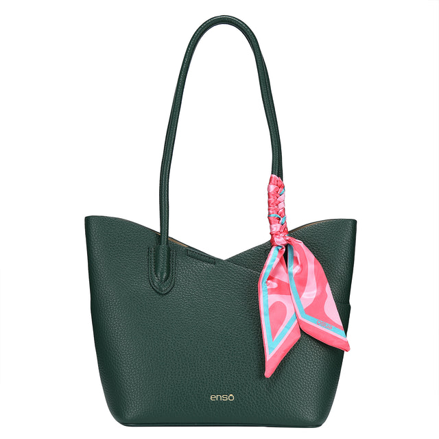 Set Bolsa Tote Enso Mujer EB2541114TTGR Verde