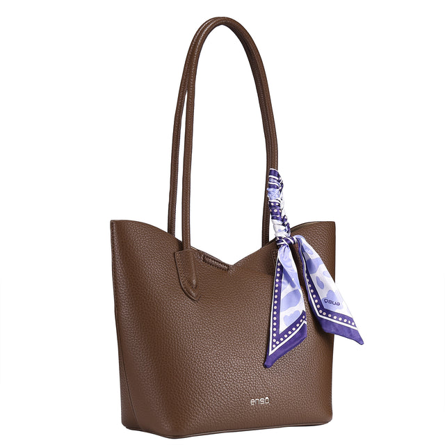 Set Bolsa Tote Enso Mujer EB2541115TTCA Camel