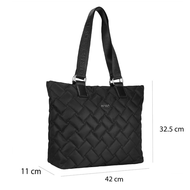 Bolsa Tote Enso Mujer EB2541119TTB Negro