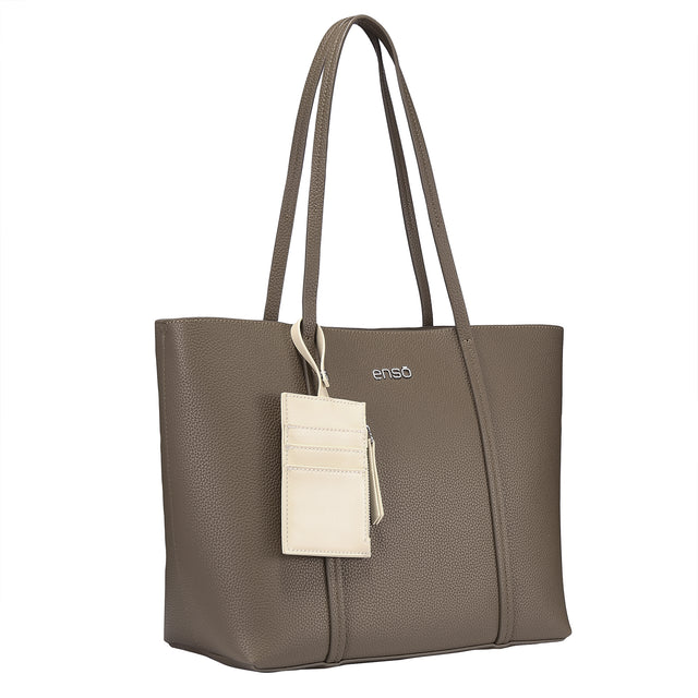 Set Bolsa Tote Enso Mujer EB2541124TTBE Beige