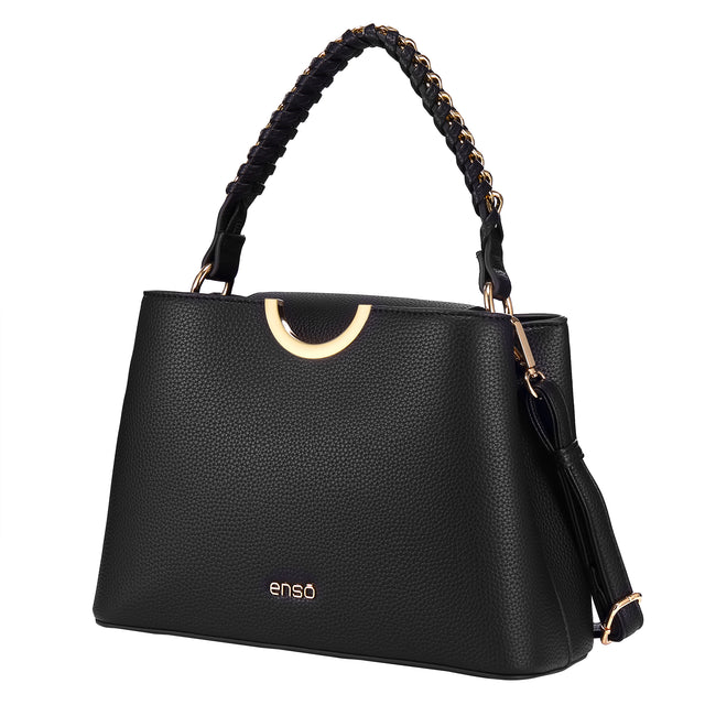 Bolsa Satchel Enso Mujer EB254309SB Negro