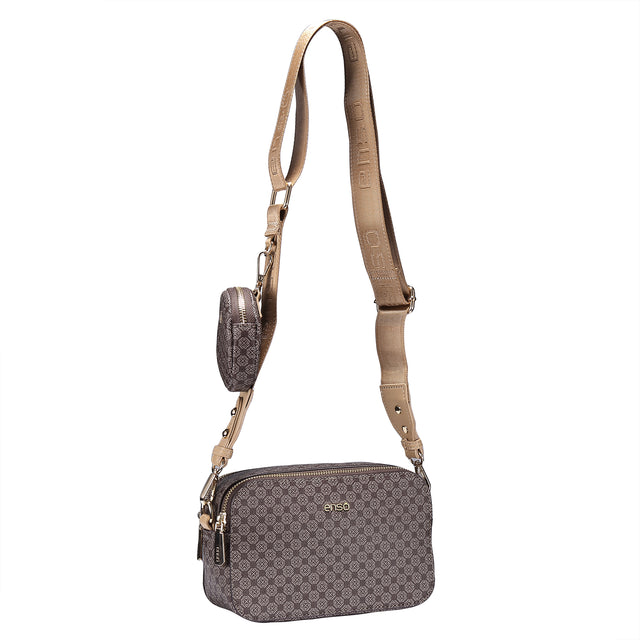 Bolsa Crossbody Enso Mujer EB254315CMBR Café