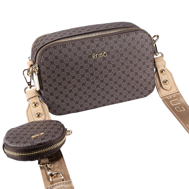 Bolsa Crossbody Enso Mujer EB254315CMBR Café