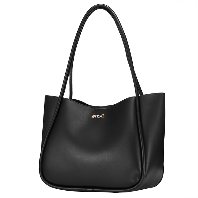 Set Bolsa Tote Enso Mujer EB254317TB Negro