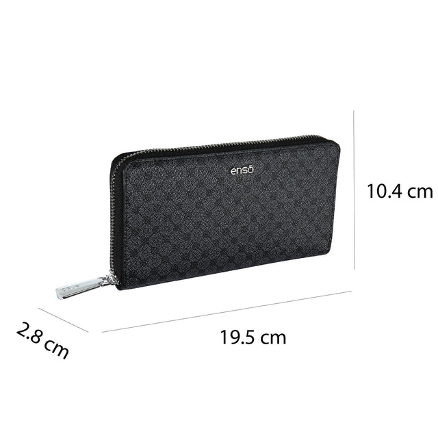 Cartera Enso Mujer EB25505WLMB Monograma Negro