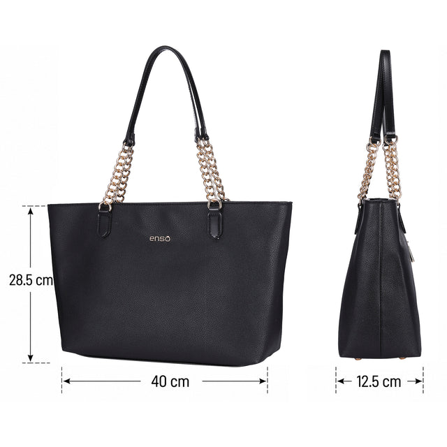 Bolsa Tote Enso Mujer EB261005T Cadena Contemporánea