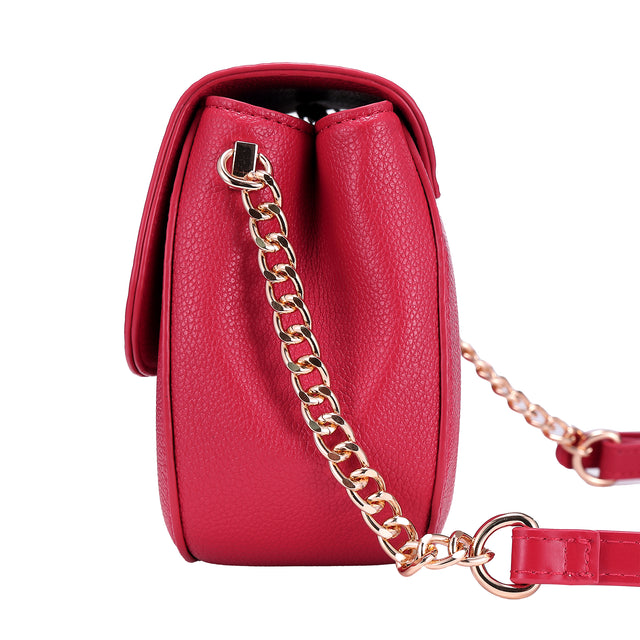 Bolsa Crossbody Enso Mujer EB261009CB Solapa Texturizada
