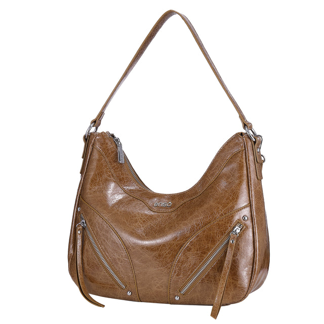 Bolsa Hobo Enso Mujer EB261025H Baguette Fruncida
