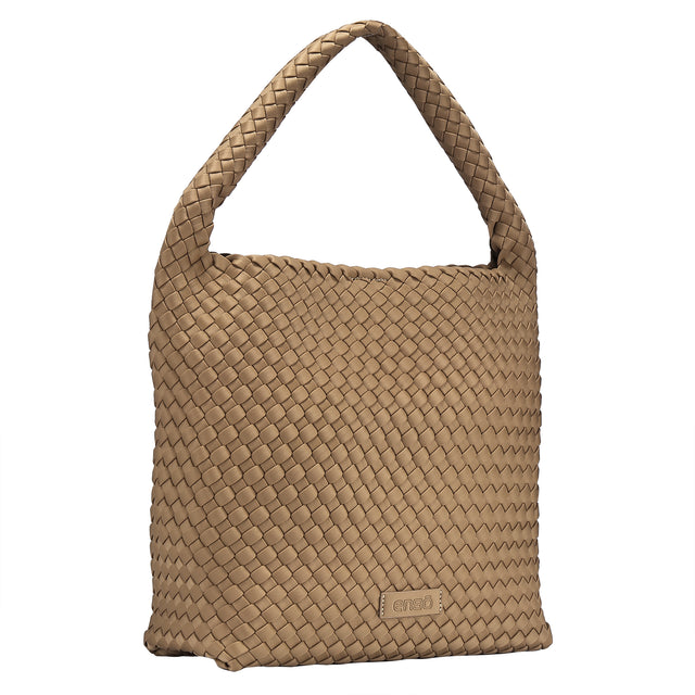 Set Bolsa Hobo Enso Mujer EB261102HBE Beige Neopreno