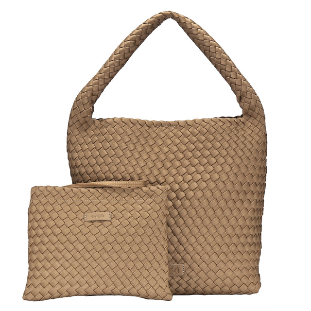 Set Bolsa Hobo Enso Mujer EB261102HBE Beige Neopreno