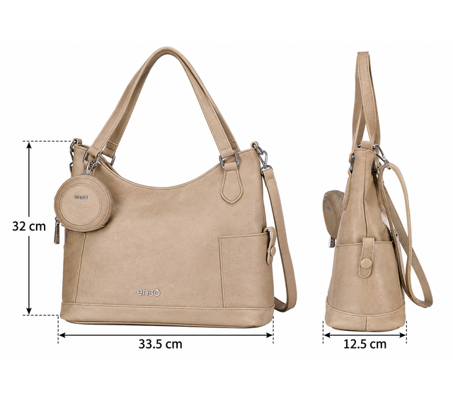 Bolsa Hobo Enso Mujer EB261107H Bowling Suave