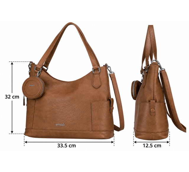 Bolsa Hobo Enso Mujer EB261108H Bowling Suave