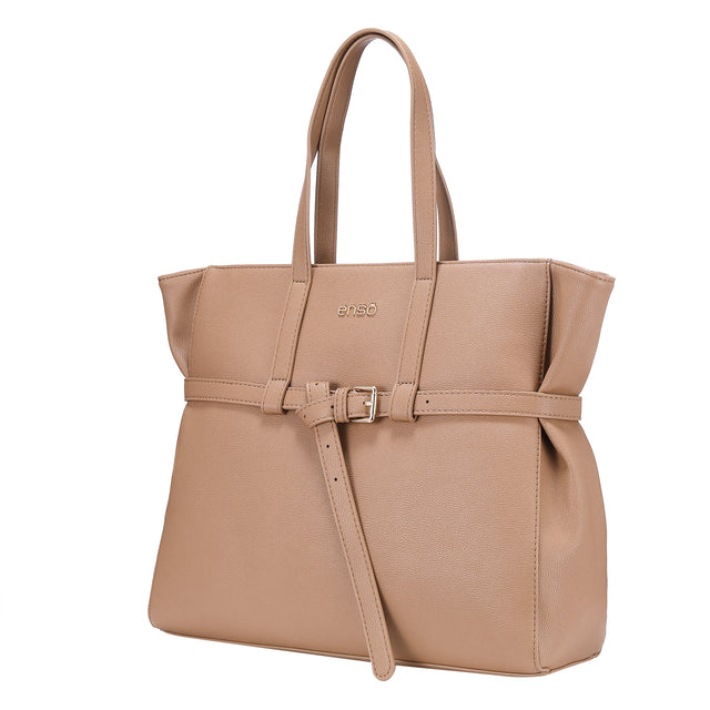 Bolsa Tote Enso Mujer EB261116T Frunce Superior