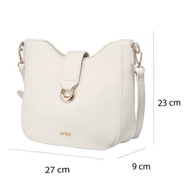Bolsa Crossbody Enso Mujer EB262114CBOW Off-White