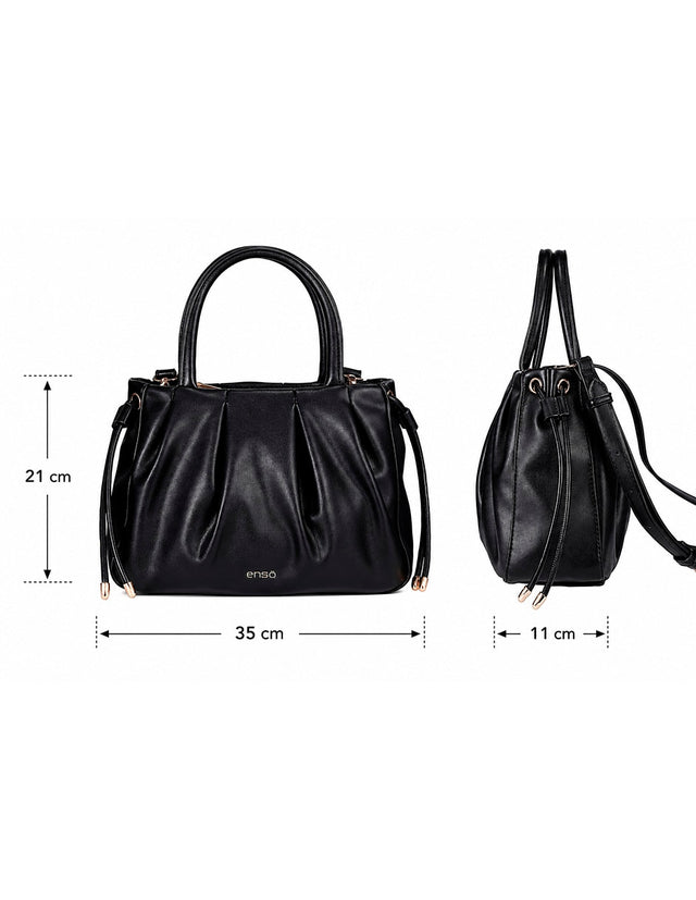 Bolsa Satchel Enso Mujer EB262505STB Negro