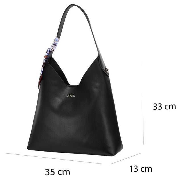 Bolsa Hobo Enso Mujer EB262515TTB Negro
