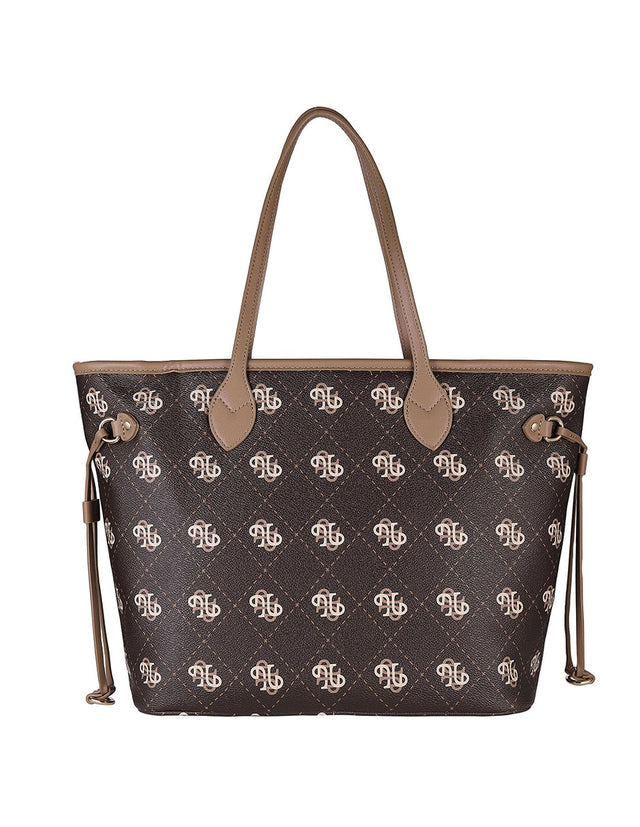 Bolsa Tote Enso Mujer EB26701T Monograma Café