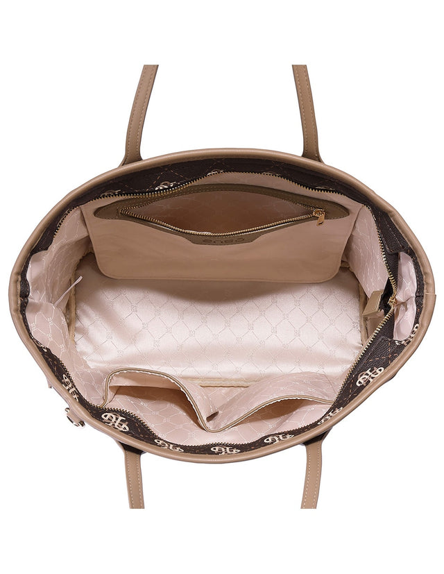 Bolsa Tote Enso Mujer EB26701T Monograma Café