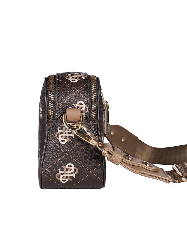 Bolsa Crossbody Enso Mujer EB26703C Monograma Café