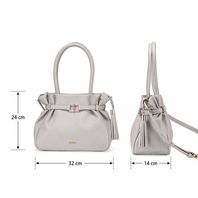 Bolsa Satchel Enso Mujer EB26904S Casual Elegance