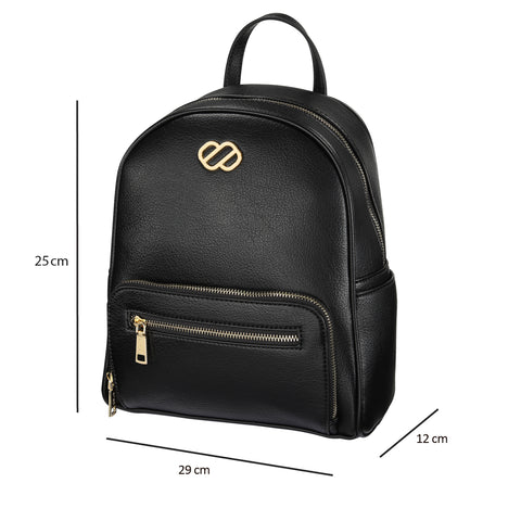 Bolsa Backpack para Mujer Enso EB301BPB color Negro
