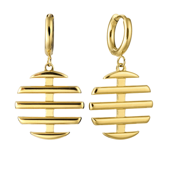 Aretes Enso IC Para Mujer EICE251153G Dorado