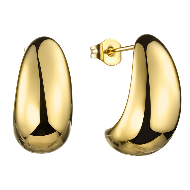 Aretes de Acero Inoxidable Enso IC Para Mujer EIC252478G Color Dorado