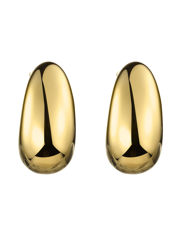 Aretes de Acero Inoxidable Enso IC Para Mujer EIC252478G Color Dorado