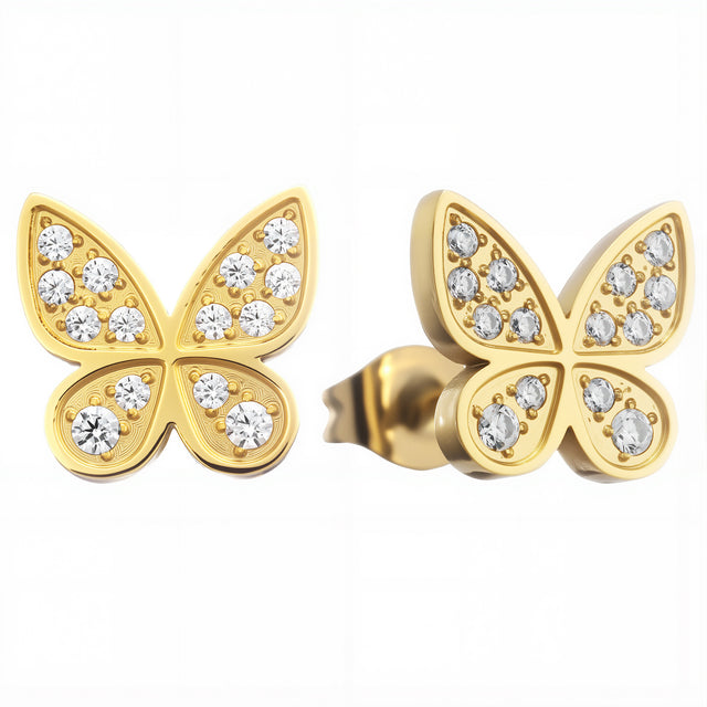 Set de Collar y Aretes Enso Para Mujer EICBS002G Dorado