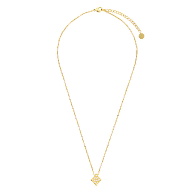 Set de Collar y Aretes Enso Para Mujer EICBS004G Dorado