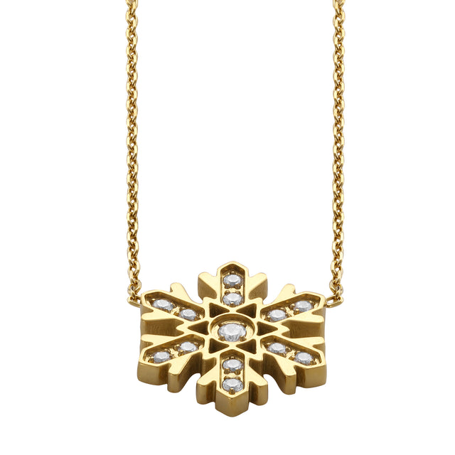 Set de Collar y Aretes Enso Para Mujer EICBS006G Dorado