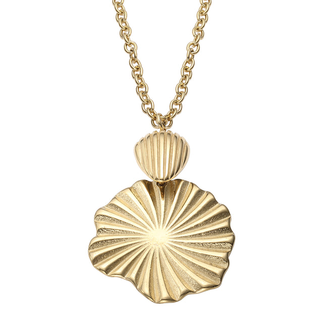 Collar de Acero Inoxidable Enso para Dama EICE232110G Dorado