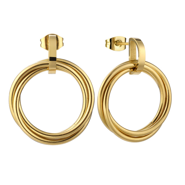Aretes Enso IC Para Mujer EICE251150G Dorado