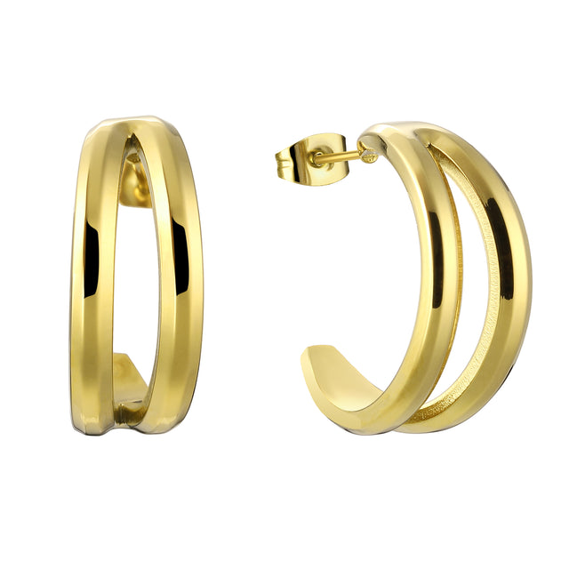 Aretes Enso IC Para Mujer EICE251164G Dorado