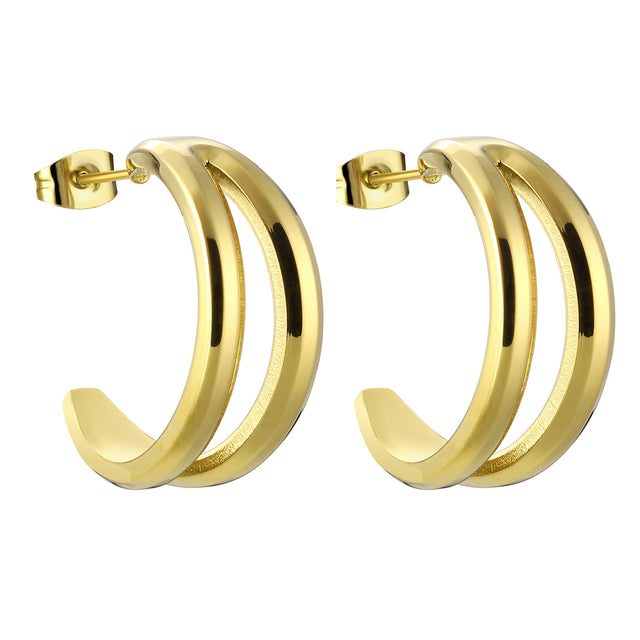 Aretes Enso IC Para Mujer EICE251164G Dorado