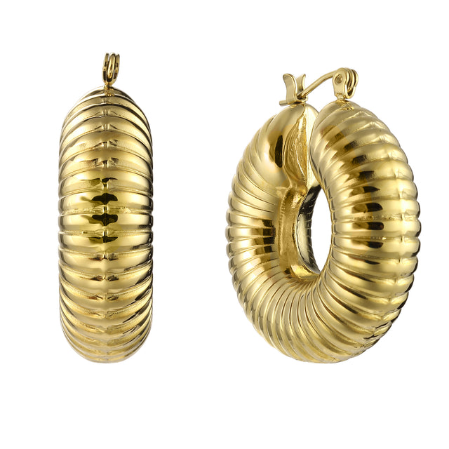 Aretes Enso IC Para Mujer EICE251165G Dorado