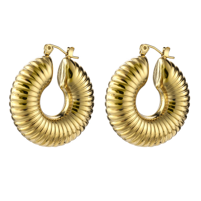 Aretes Enso IC Para Mujer EICE251165G Dorado