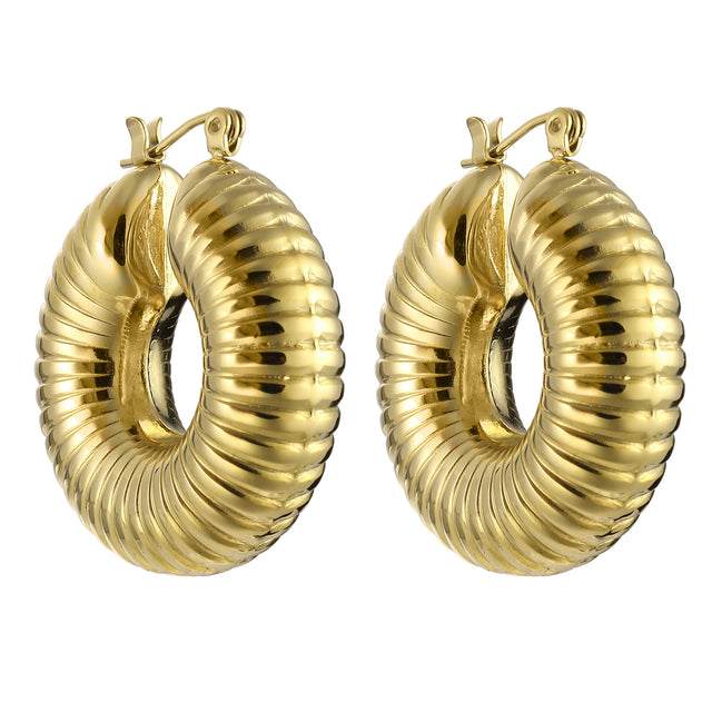 Aretes Enso IC Para Mujer EICE251165G Dorado