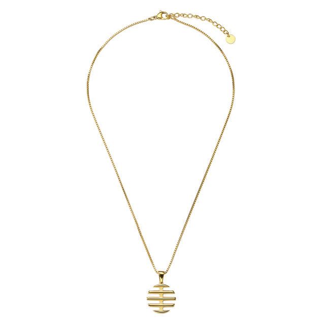 Collar y Dije Enso IC Para Mujer EICN251152G Dorado