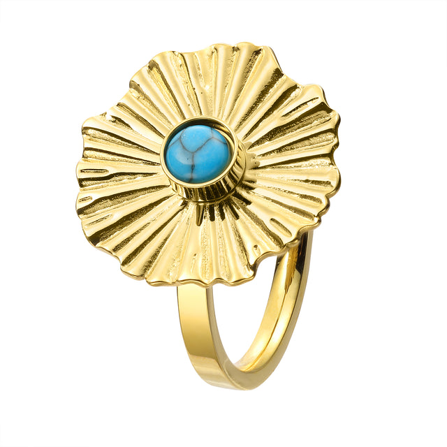 Anillo Enso IC Para Mujer EICR251146G Dorado