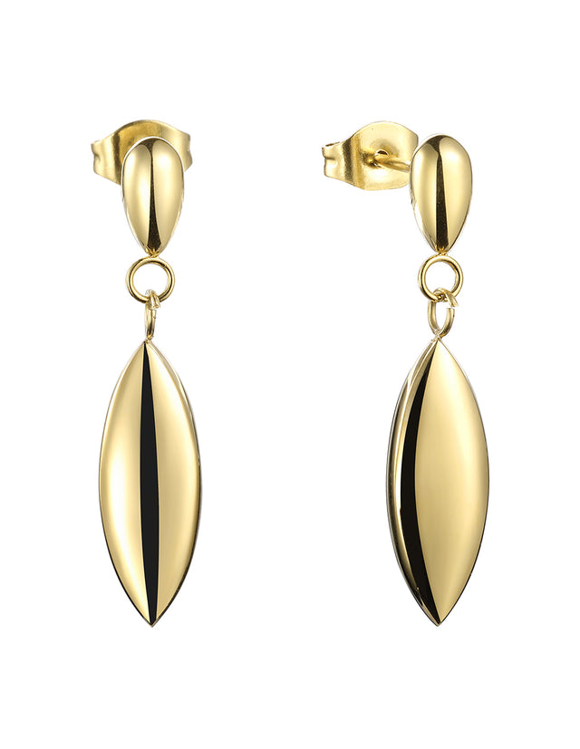 Aretes Enso Acero Inoxidable Mujer EJE3337G Dorado