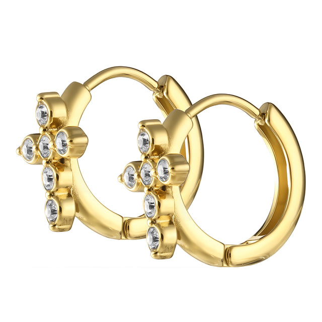 Aretes de Acero Inoxidable Enso Para Mujer EJE3390G