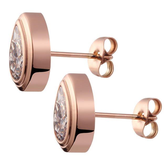 Aretes Enso Para Mujer EJE3423R Rosado