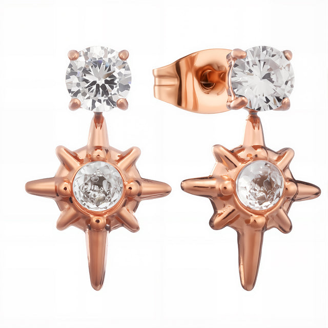 Aretes Enso Para Mujer EJE3512R Rosado