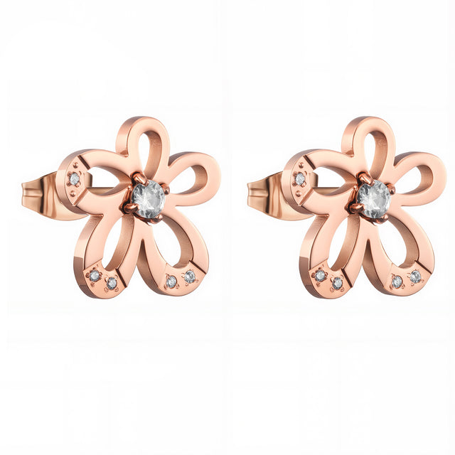 Aretes Enso Para Mujer EJE3513R Rosado