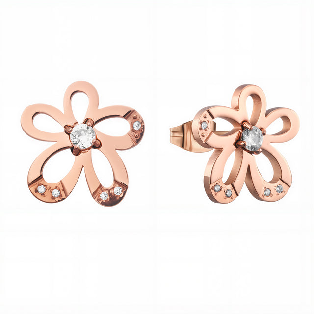 Aretes Enso Para Mujer EJE3513R Rosado