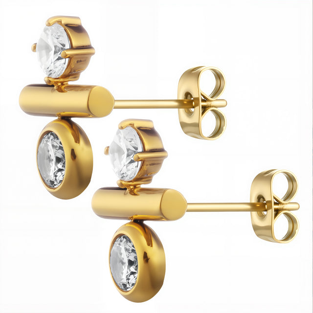 Aretes Enso Para Mujer EJE3543G Dorado