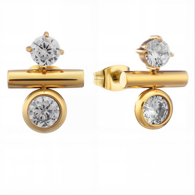 Aretes Enso Para Mujer EJE3543G Dorado