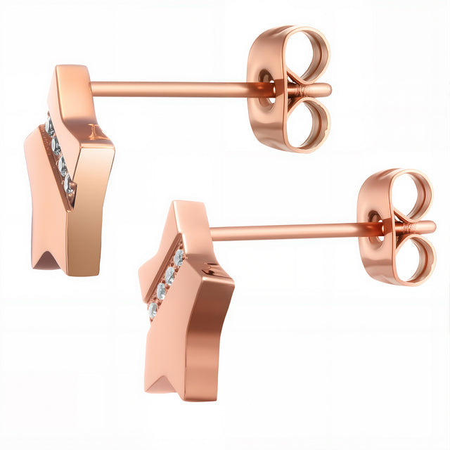 Aretes Enso Para Mujer EJE3545R Rosado